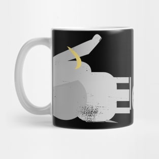 E is for Elephant Mug